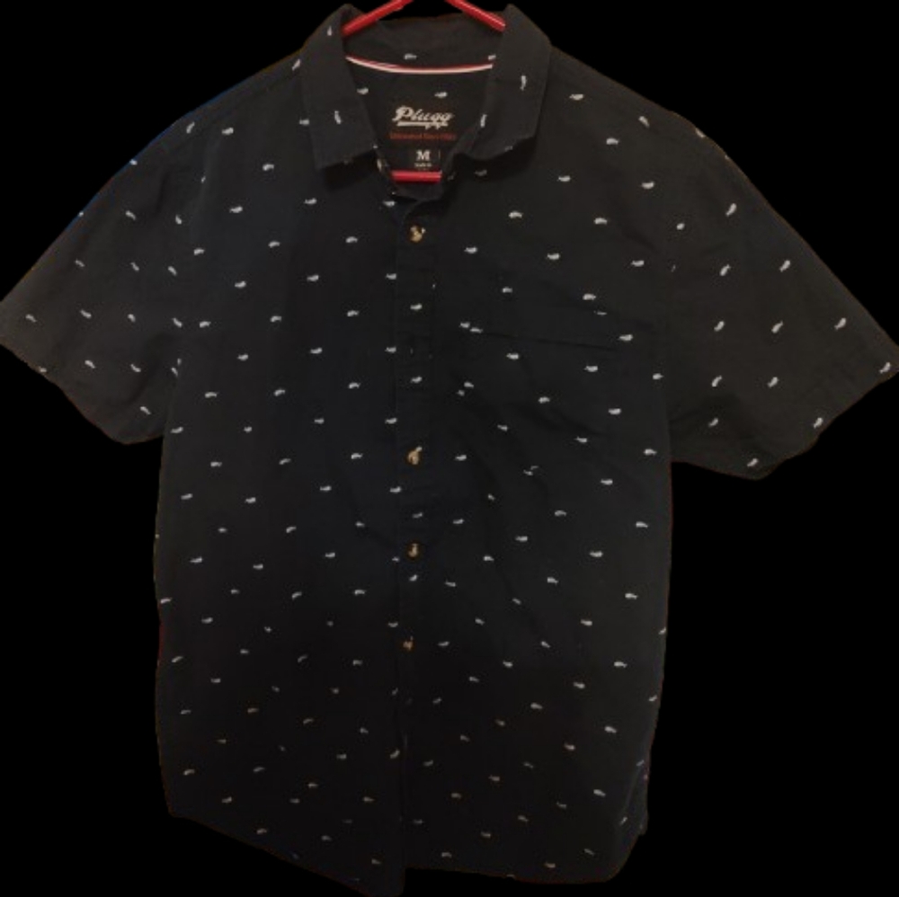 Plugg Short Sleeve Button Collar Shirt